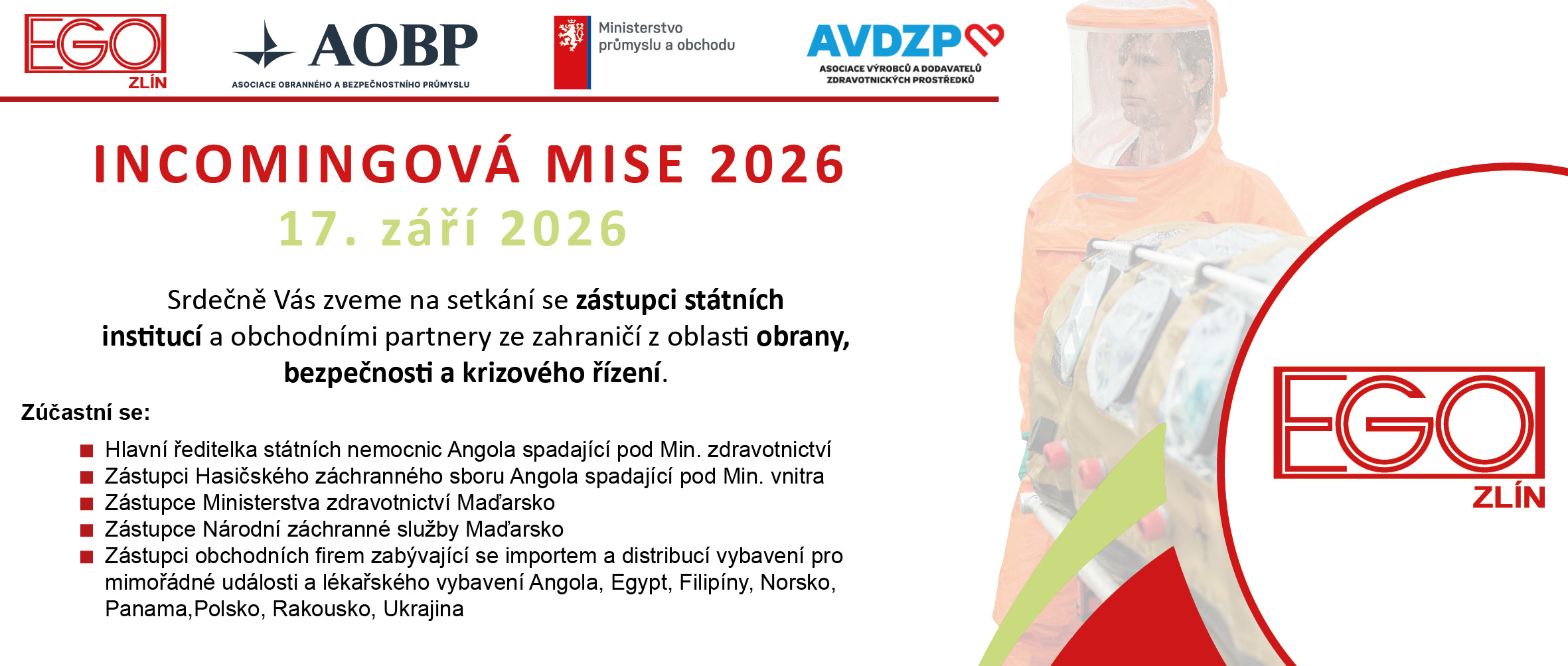 Incomingová mise 2026
